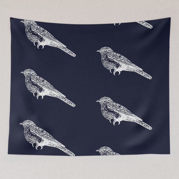 Item preview, Sahul Brush Cuckoo White Design  designed and sold by designsasstultd.