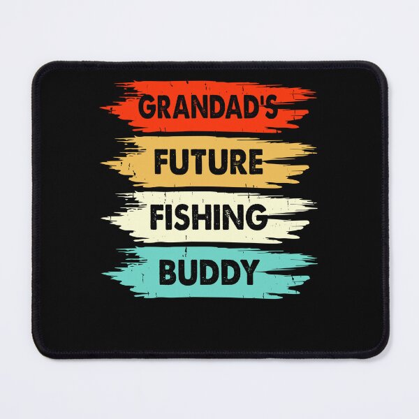 Item preview, Grandad's Future Fishing Buddy - Fishing  designed and sold by Smix Pixels.