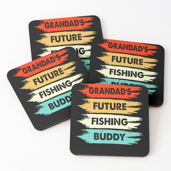 Item preview, Grandad's Future Fishing Buddy - Fishing  designed and sold by Smix Pixels.