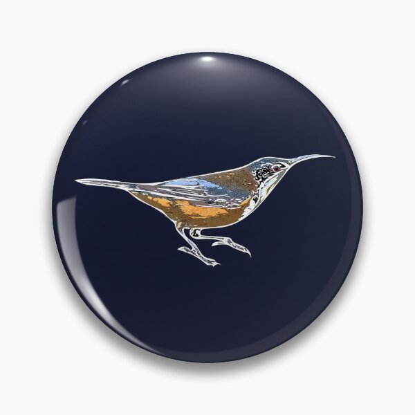 Item preview, Eastern Spinebill White Alternate Design  designed and sold by designsasstultd.