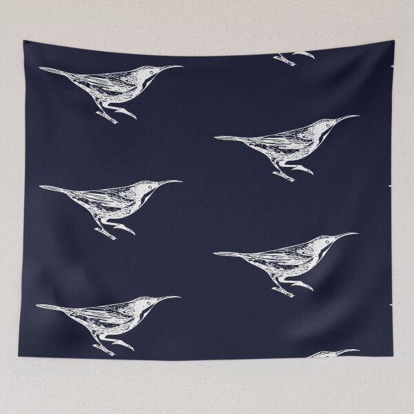 Item preview, Eastern Spinebill White Design  designed and sold by designsasstultd.