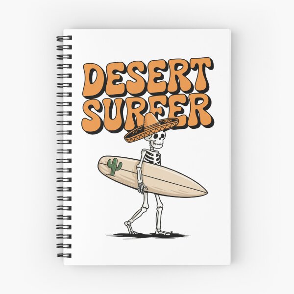 Item preview, Coastal Cowboy Skeleton - Retro Surf Art designed and sold by OldSchoolRetro.
