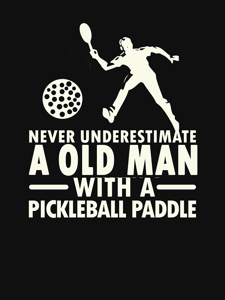 never underestimate an old man with a padel racket