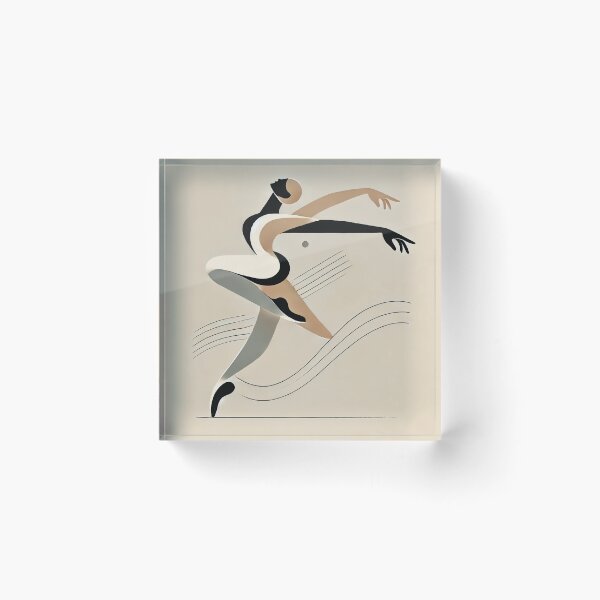Item preview, Minimalist style dance dancer designed and sold by Jhevva.