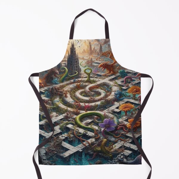 Item preview, Labyrinthine Bloom Havoc– Perfect Gift designed and sold by Imaginarium of Chaos falcon88 .
