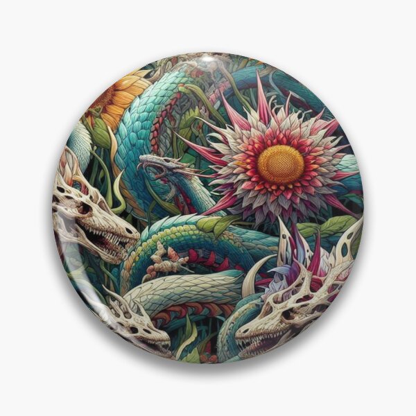 Item preview, Floral Cataclysm Puzzle– Perfect Gift designed and sold by Imaginarium of Chaos falcon88 .