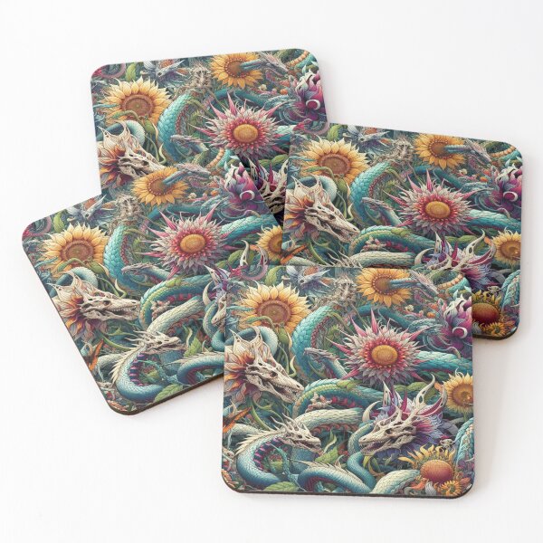 Item preview, Floral Cataclysm Puzzle– Perfect Gift designed and sold by Imaginarium of Chaos falcon88 .