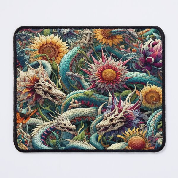 Item preview, Floral Cataclysm Puzzle– Perfect Gift designed and sold by Imaginarium of Chaos falcon88 .
