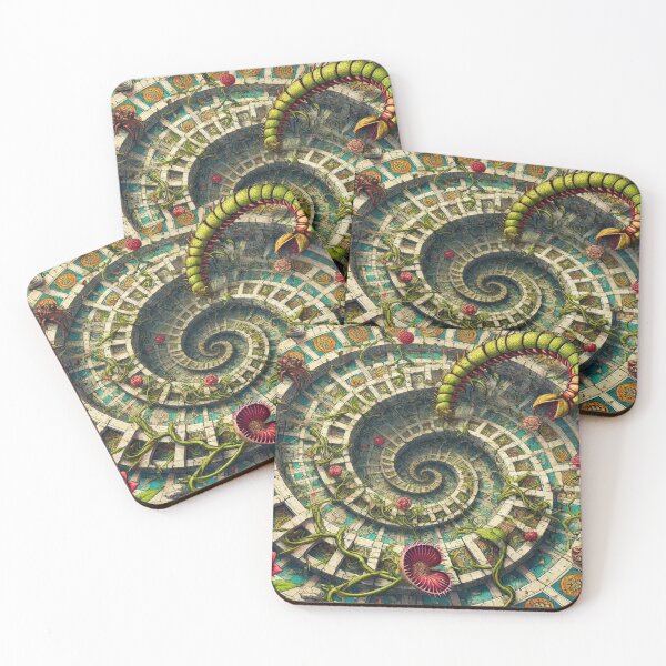 Item preview, Maze of the Carnivorous Bloom– Perfect Gift designed and sold by Imaginarium of Chaos falcon88 .