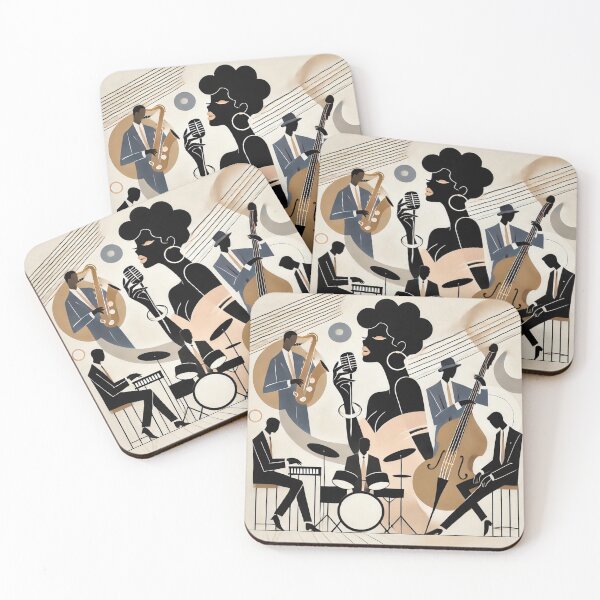 Item preview, Minimalist jazz band designed and sold by Jhevva.