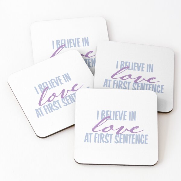 Item preview, I believe in love at first sentence designed and sold by Jodoillustration.