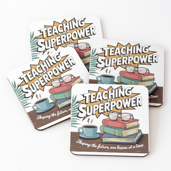 Item preview, Teaching is my Superpower designed and sold by Peter Stawicki.