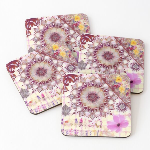 Item preview, Soft Spring Flora designed and sold by lindosilks.