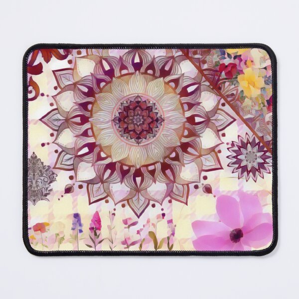 Item preview, Soft Spring Flora designed and sold by lindosilks.