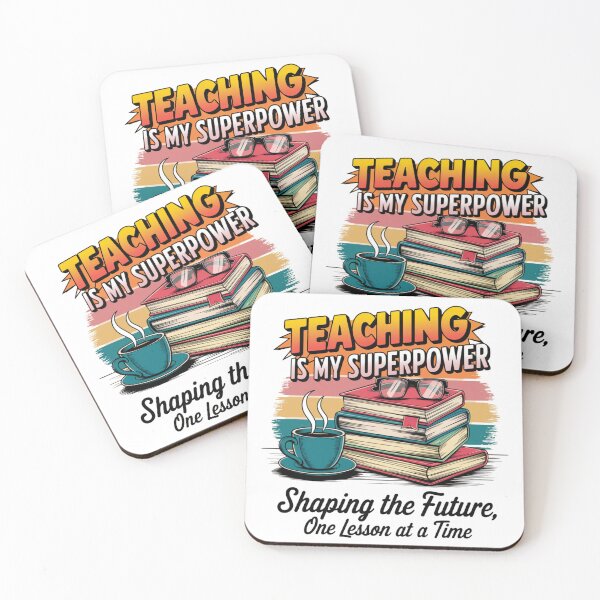 Item preview, Teaching is my Superpower Vintage Sunset designed and sold by Peter Stawicki.