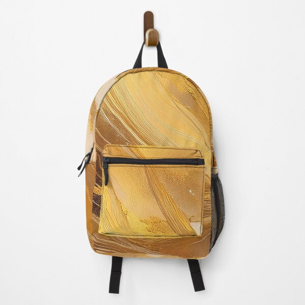 Item preview, Vivid abstract art with swirling golden hues and dynamic textures designed and sold by homydesign.