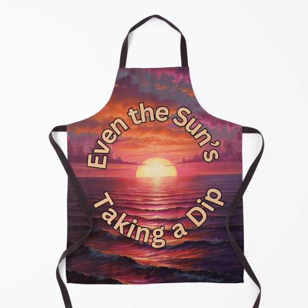 Item preview, Even the Sun’s Taking a Dip – Playful Sunset Design designed and sold by Dream Wear.