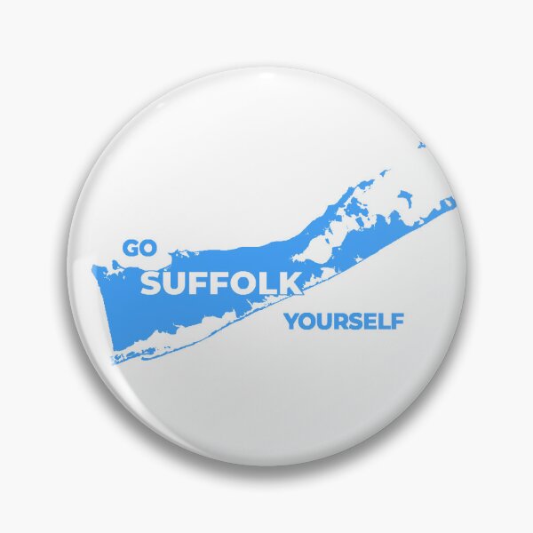 Item preview, Suffolk county Long Island Rude in BLUE designed and sold by Iloveyou-Iknow.