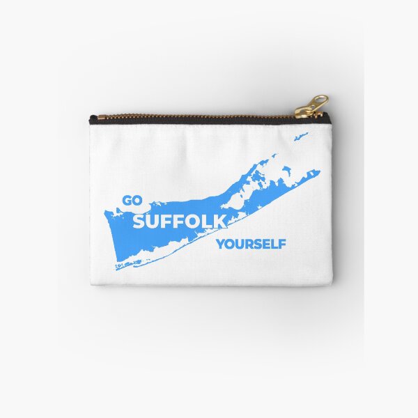 Artikelvorschau, Suffolk County Long Island Unhöflich in BLAU entworfen und verkauft von Iloveyou-Iknow.