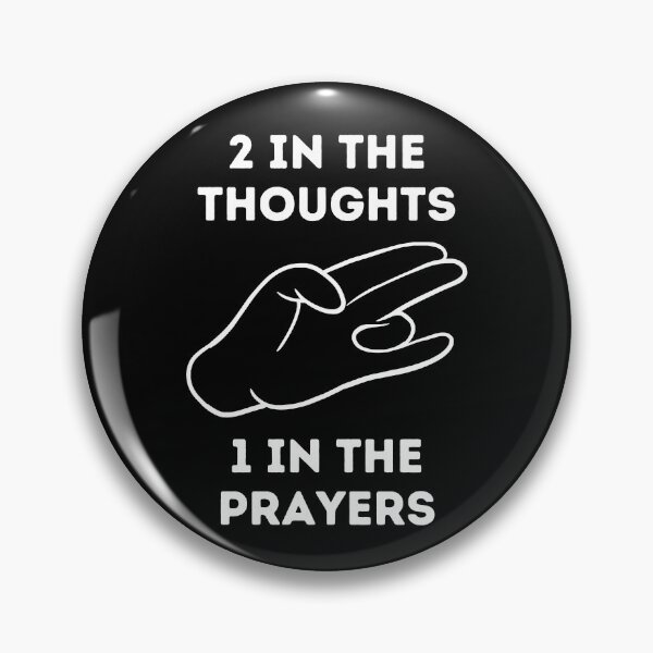 Item preview, Two In The Thoughts, One In The Prayers designed and sold by fusedtees.