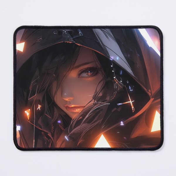 Item preview, Intense Stealth Assassin Anime Girl designed and sold by bubblegoth.