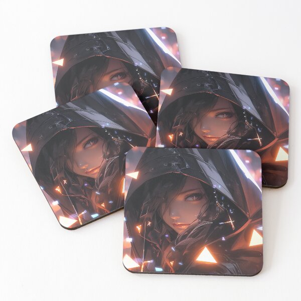 Item preview, Intense Stealth Assassin Anime Girl designed and sold by bubblegoth.