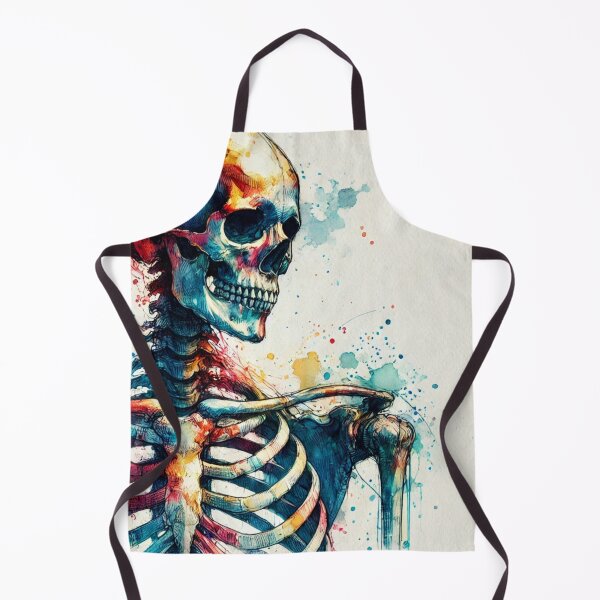 Item preview, Skeleton Watercolor Art designed and sold by Porosenok.