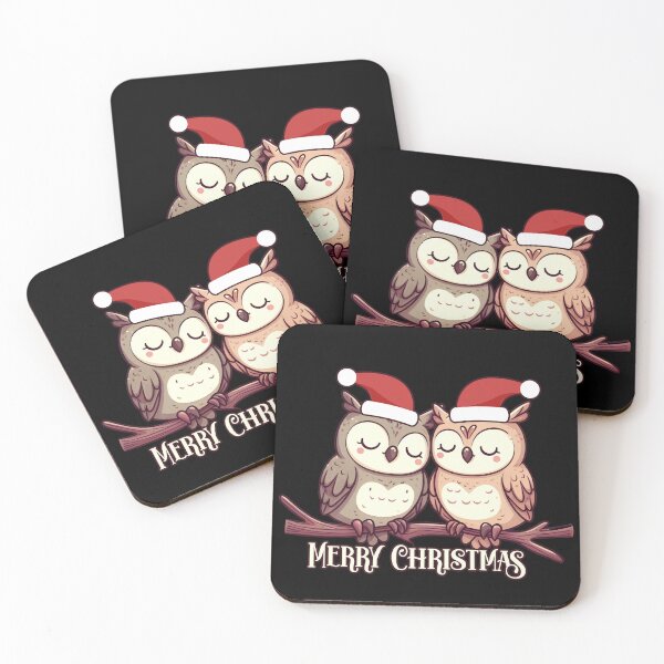 Item preview, Owl xmas designed and sold by EnchantedOwl.