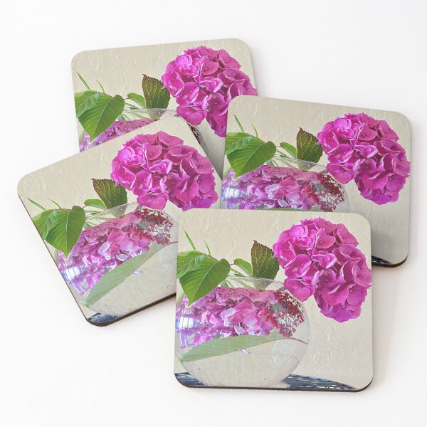 Item preview, Rhododendron in clear vase designed and sold by Pickleisgreen.
