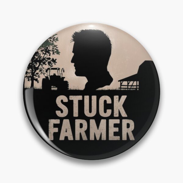 Item preview, Stuck Farmer designed and sold by Flirt-Teez.