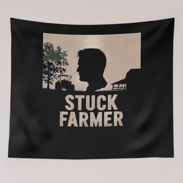 Item preview, Stuck Farmer designed and sold by Flirt-Teez.