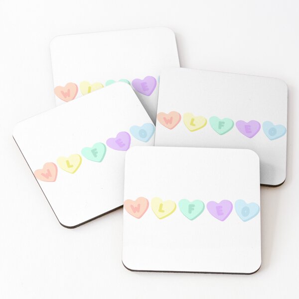 Item preview, WLFEO Candy Hearts designed and sold by abbeygfrerer.