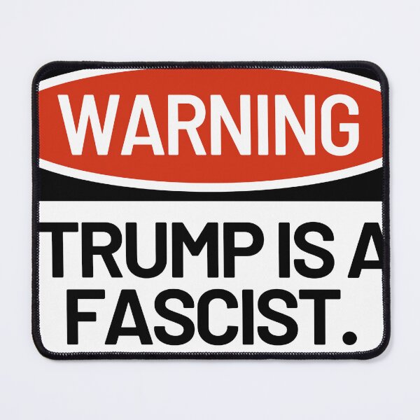 Item preview, WARNING: Trump Is A Facist designed and sold by radicalmidwife.