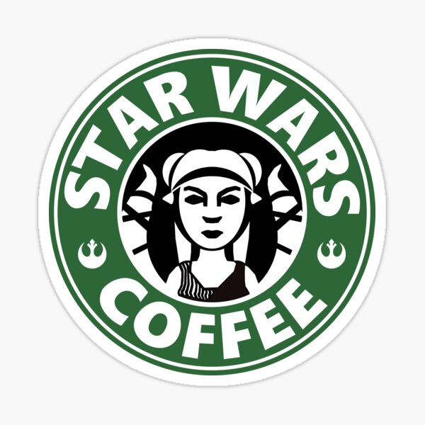 Vista previa del artículo con la obra «Logotipo de Star Wars Coffee: Twi'lek Rebel», diseñado y vendido por Iloveyou-Iknow.