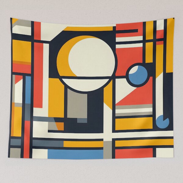 Item preview, Mondrian Abstractionism designed and sold by lawleypop.