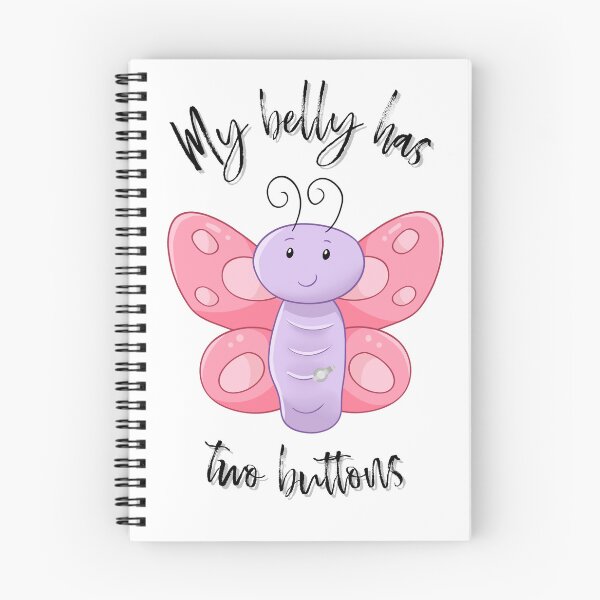 Item preview, My Belly Has Two Buttons G-tube Butterfly designed and sold by MamaCDesigns.