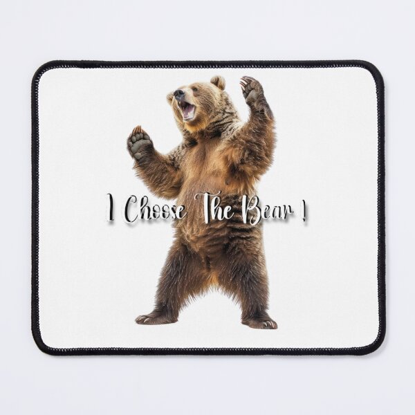 Item preview, I Choose The Bear designed and sold by Flirt-Teez.
