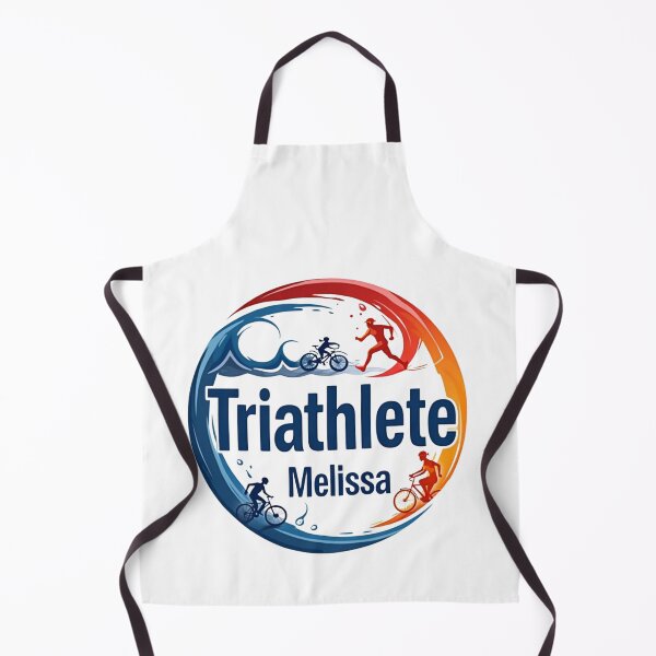 Item preview, Dynamic Triathlete Melissa - Swim, Bike, Run designed and sold by Triathlongram.