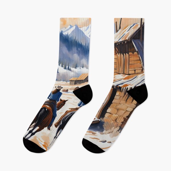 Item preview, Cowgirls: Exploring In The Snow designed and sold by Paw's Arts.