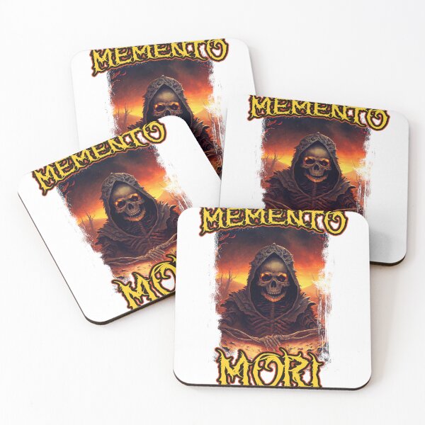 Item preview, Memento Mori t-shirt reaper macabre designed and sold by tattookaz.