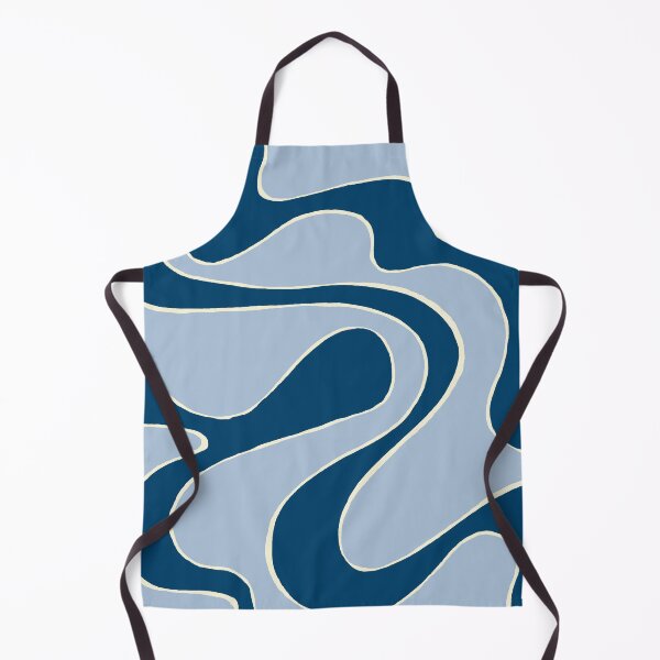 Item preview, Ebb and Flow 2 in Dark Blue, Light Blue and Cream designed and sold by LAEC-Shop.