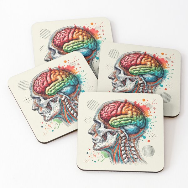 Item preview, Human Head Watercolor Art designed and sold by Porosenok.