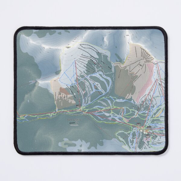 Item preview, Banff Sunshine Resort Trail Map designed and sold by Mapsynergy.