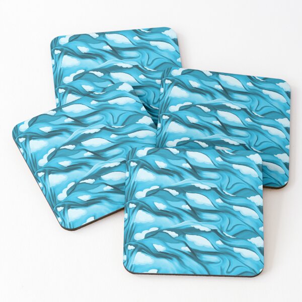 Item preview, Rippling Blue Skies and Clouds Pattern designed and sold by Deborah Camp.