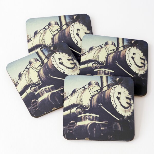Item preview, Impresión de arte de pared de Little Engine - Vintage Steam Engine designed and sold by FraireDesign.