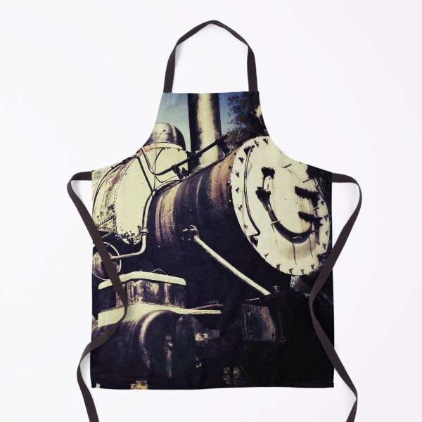 Item preview, Little Engine - Vintage Steam Engine Wall Art Print designed and sold by FraireDesign.