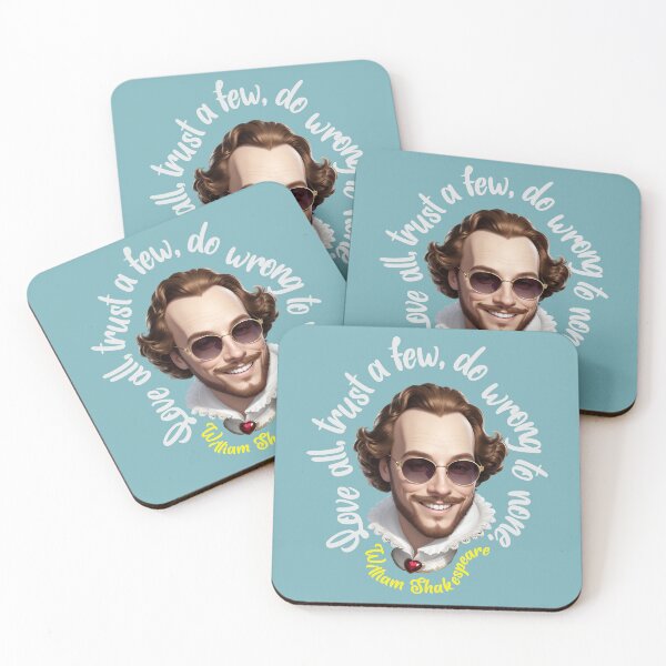 Item preview, Love all, trust a few, do wrong to none. Shakespeare quote designed and sold by OneLittleCrow.