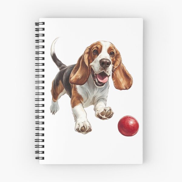 Item preview, An illustration of a basset hound dog designed and sold by JOTAMIKE.