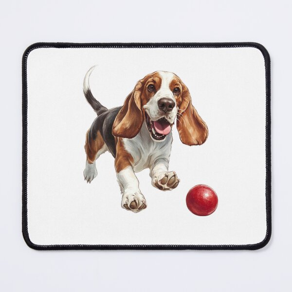 Item preview, An illustration of a basset hound dog designed and sold by JOTAMIKE.