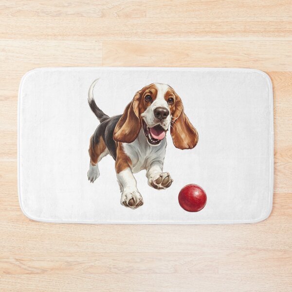 Item preview, An illustration of a basset hound dog designed and sold by JOTAMIKE.
